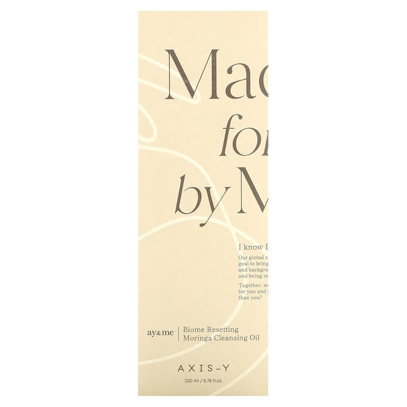 Axis-Y Biome Resetting Moringa Face Cleansing Oil 200ml