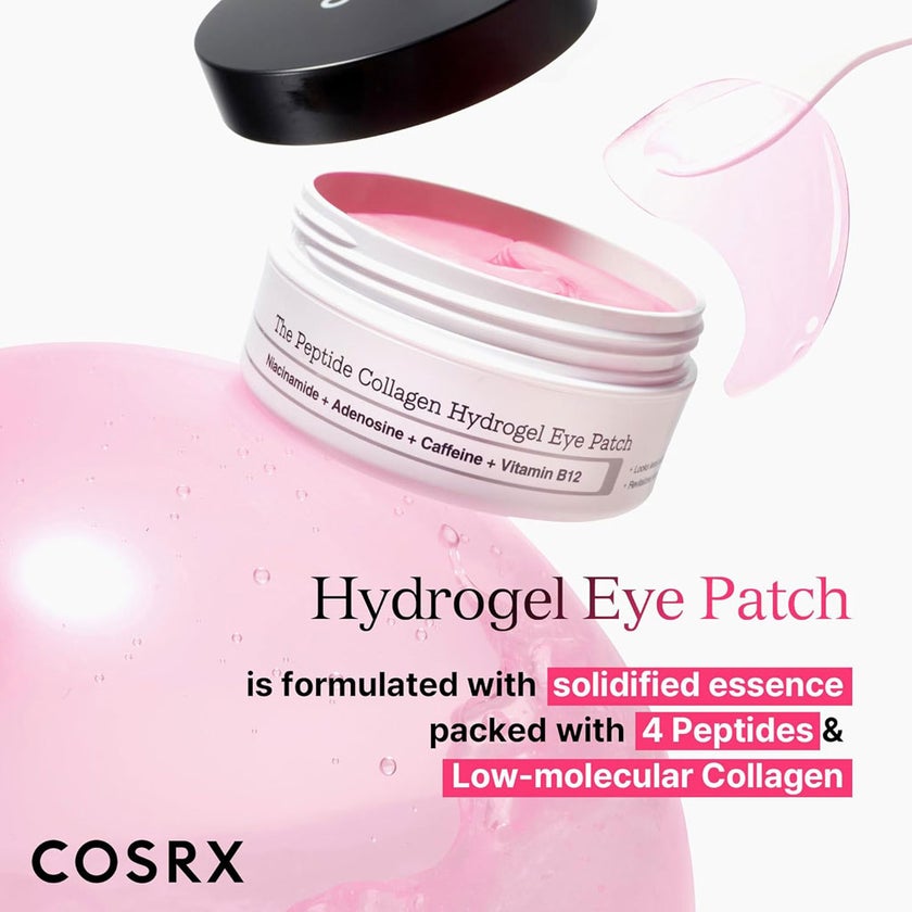 Cosrx The Peptide Collagen Hydrogel Eye Patch, Pack of 60's
