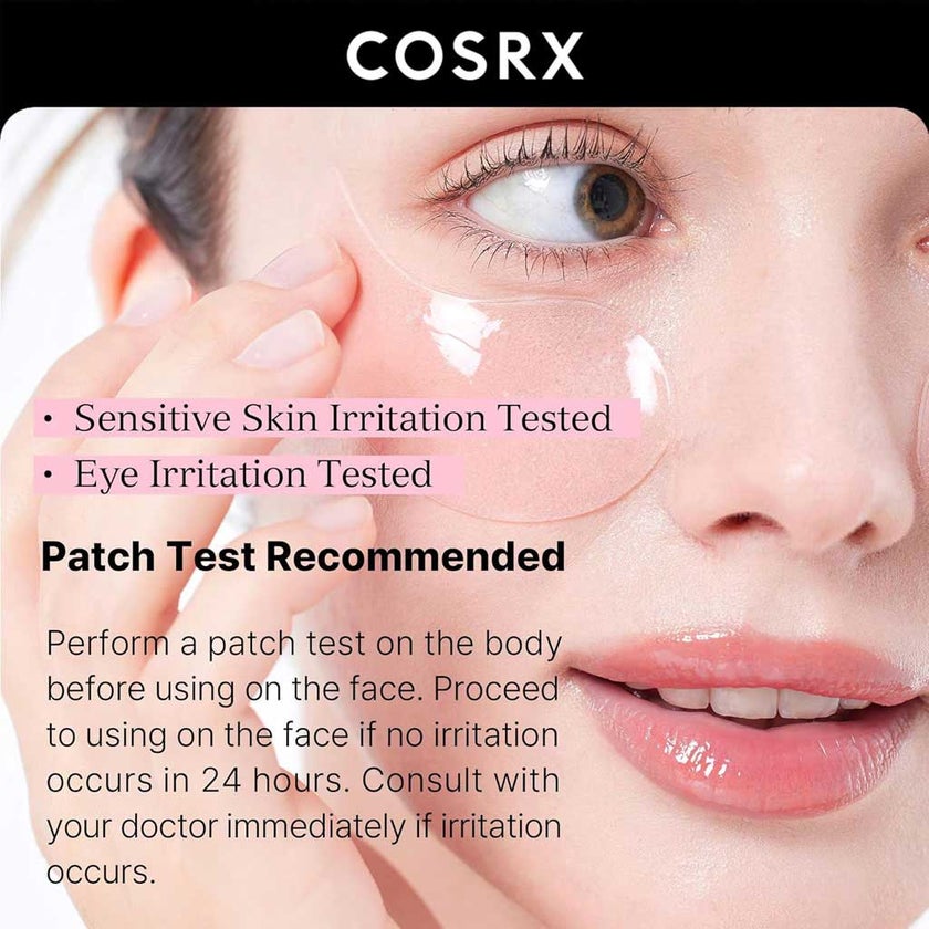 Cosrx The Peptide Collagen Hydrogel Eye Patch, Pack of 60's