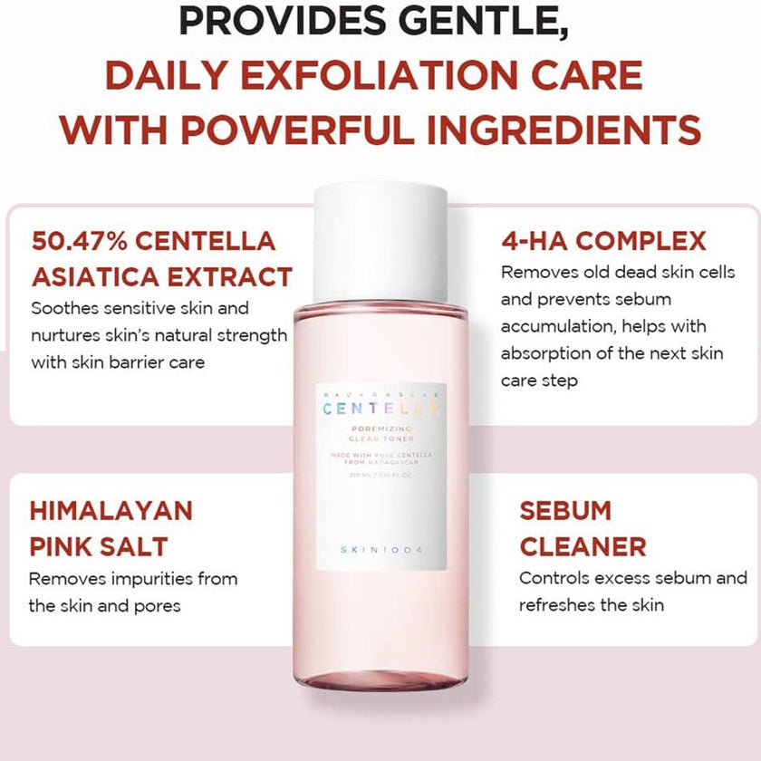 Skin1004 Madagascar Centella Poremizing Clear Toner 210ml