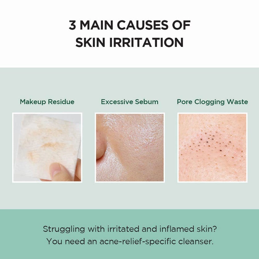 Skin1004 Madagascar Centella Tea-Trica BHA Cleansing Foam 125ml