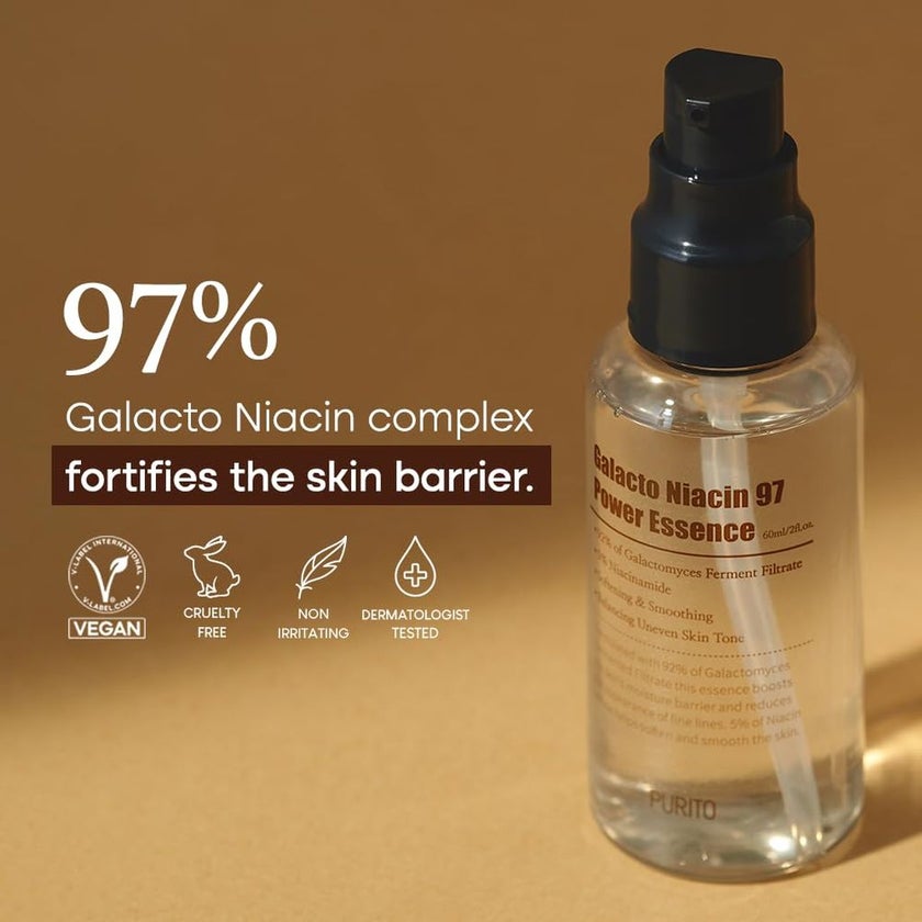 Purito Galacto Niacin 97 Power Essence For Uneven Skin Tone 60ml