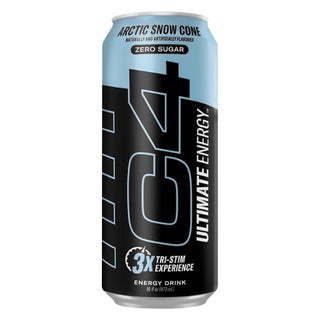 Cellucor C4 Zero Sugar Carbonated Artic Snow Cone Ultimate Energy Drink 473ml