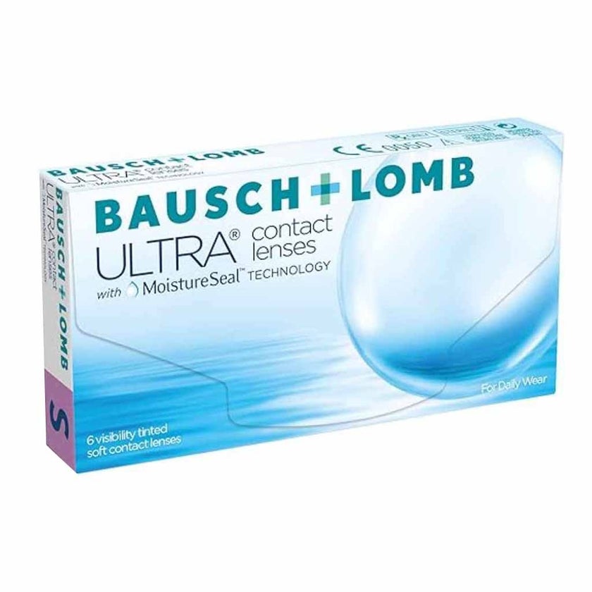 Ultra Monthly Clear Contact Lenses, Base Curve 8.5, Power -5.25, Pack of 6’s