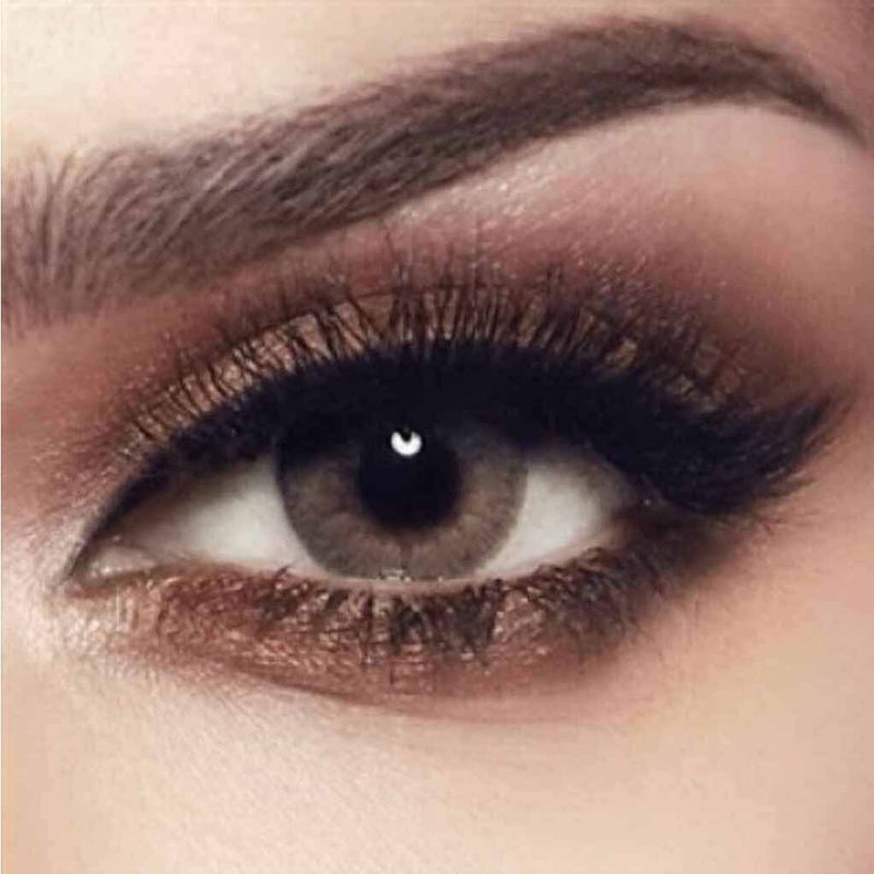 Bella Elite Sandy Gray Contact Lenses - Base Curve 8.6, Pack of 2’s