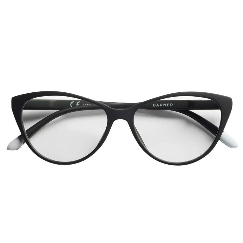 Barner Reading Glasses Astoria Black Noir - Power +1.00
