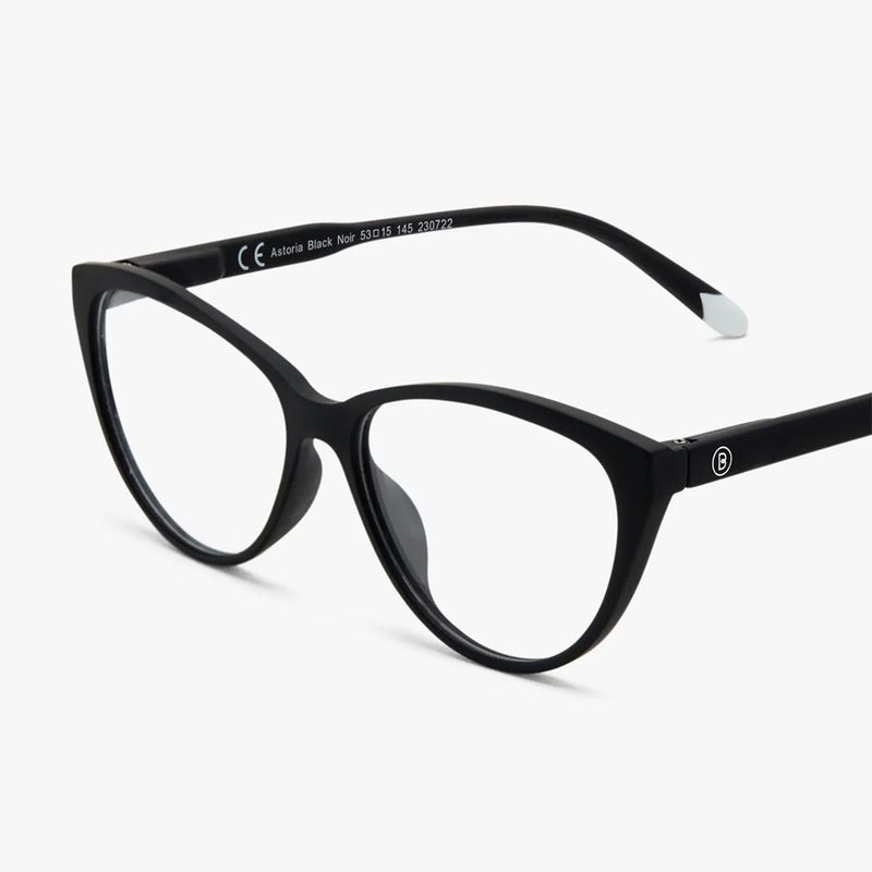 Barner Reading Glasses Astoria Black Noir - Power +1.00