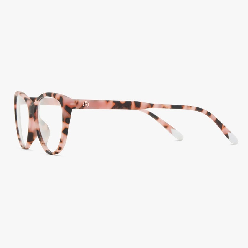 Barner Unisex Reading Glasses, Cat-Eye Shape, Pink Havana - +1.00 Power