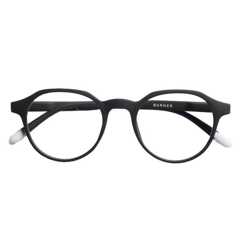 Barner Reading Glasses Chamberi Black Noir - Power +2.00