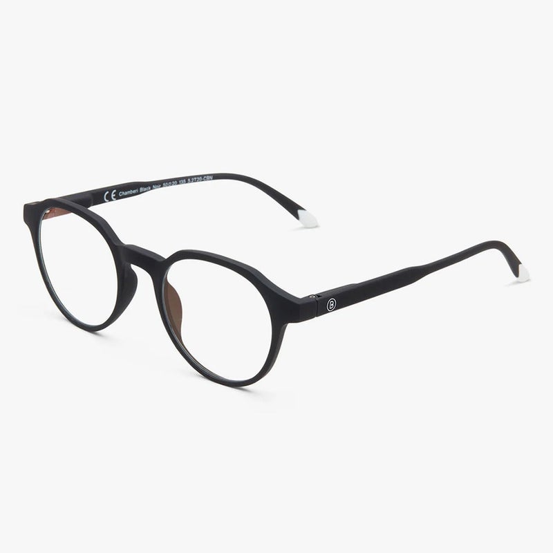 Barner Reading Glasses Chamberi Black Noir - Power +2.00