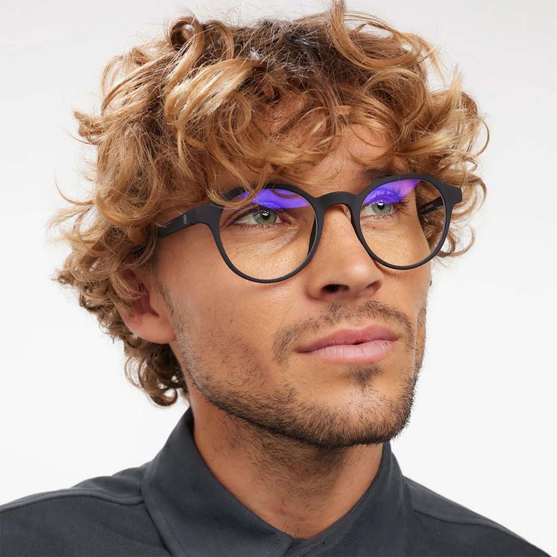 Barner Reading Glasses Chamberi Black Noir - Power +2.00