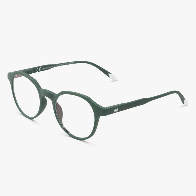 Barner Reading Glasses Chamberi Dark Green - Power +1.00