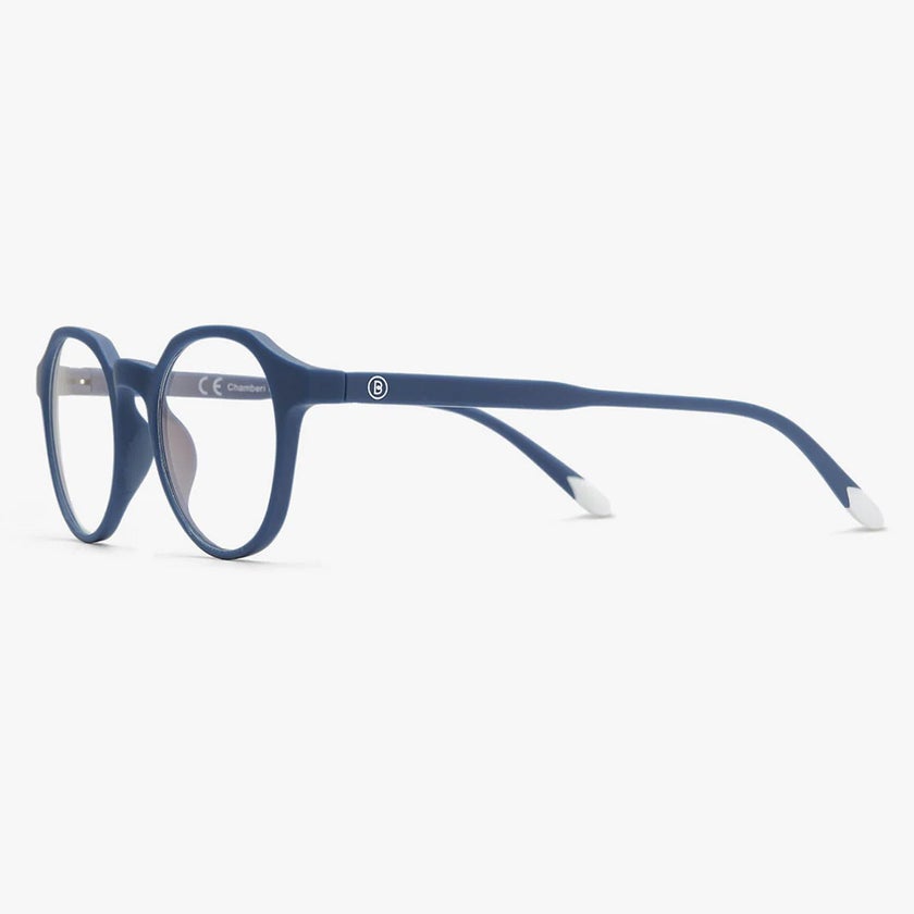 Barner Unisex Reading Glasses, Phantos Shape, Navy - +2.50 Power