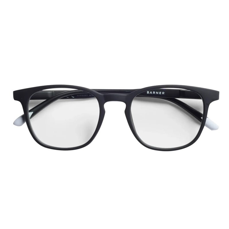 Barner Reading Glasses Dalston Black Noir - Power +2.50