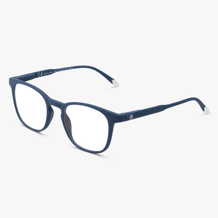 Barner Unisex Reading Glasses, Phantos Shape, Navy - Plano Power