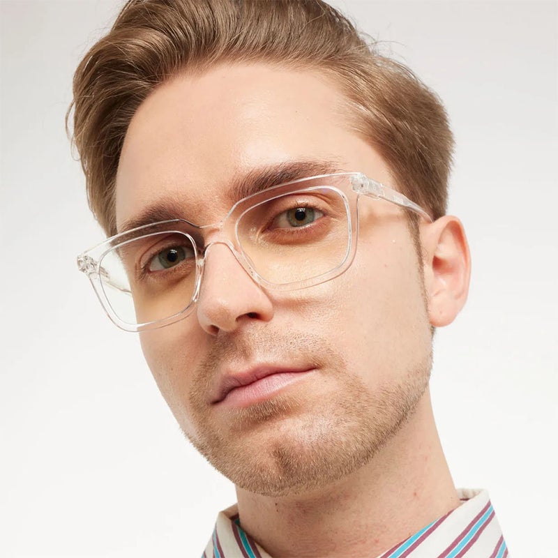 Barner Reading Glasses Holly Glossy Crystal - Power +1.00