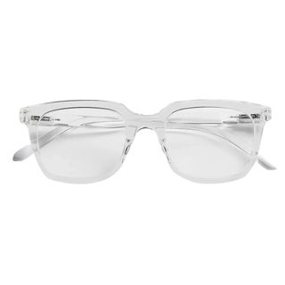 Barner Unisex Reading Glasses, Rectangle Shape, Transparent - +2.50 Power