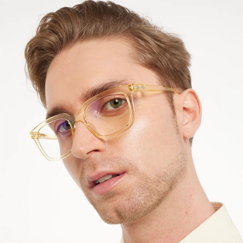 Barner Reading Glasses Holly Glossy Quartz - Power Plano