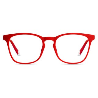 Barner Kids Reading Glasses Dalston Ruby Red - Power Plano