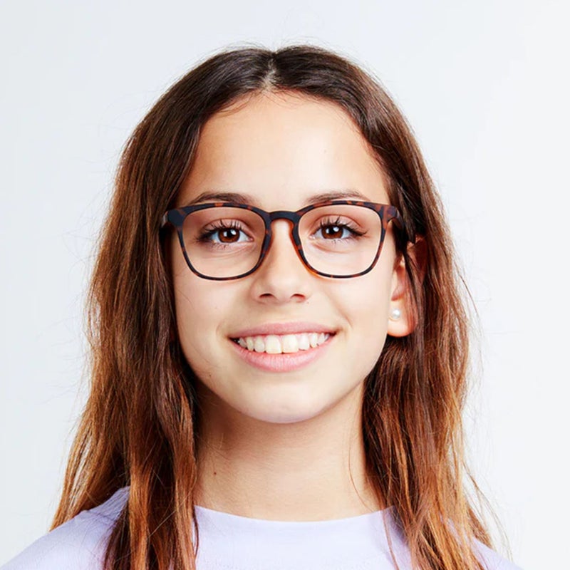 Barner Kids Reading Glasses Dalston Tortoise - Power Plano