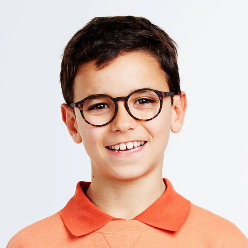 Barner Kids Reading Glasses Le Marais Tortoise - Power Plano