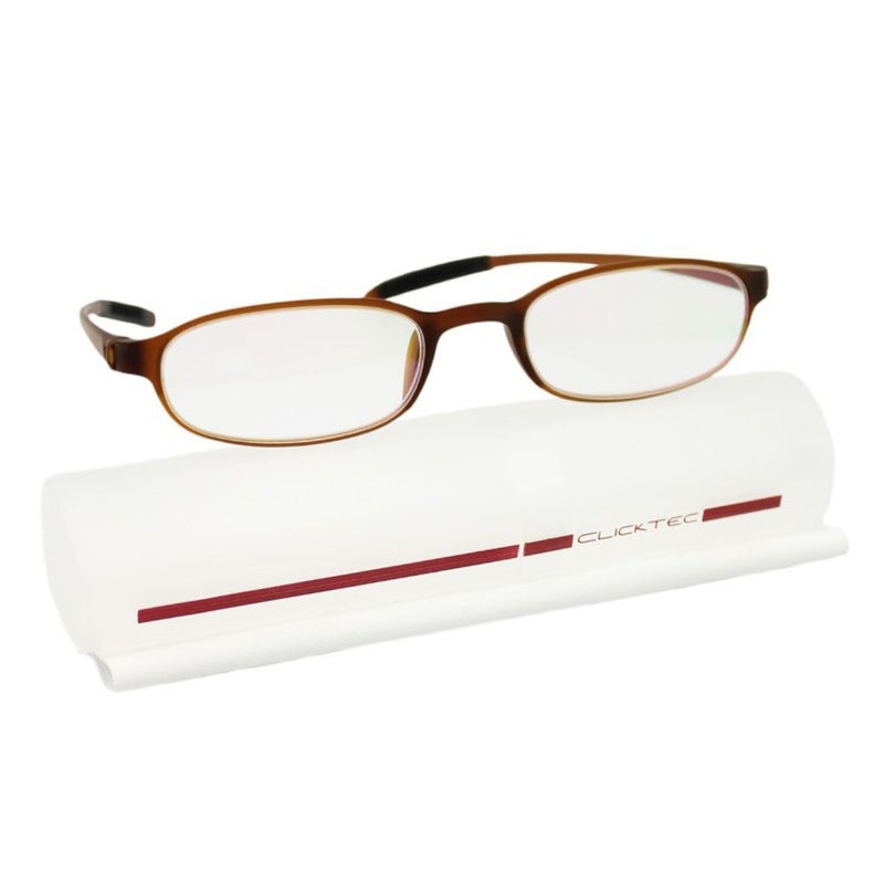 ClickTec Pen Style Reading Glass C3 Brown - Power +2.25