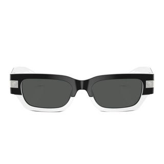 Versace Men's Sunglasses, Rectangle Shape, Size 53 - 545987 VE4465