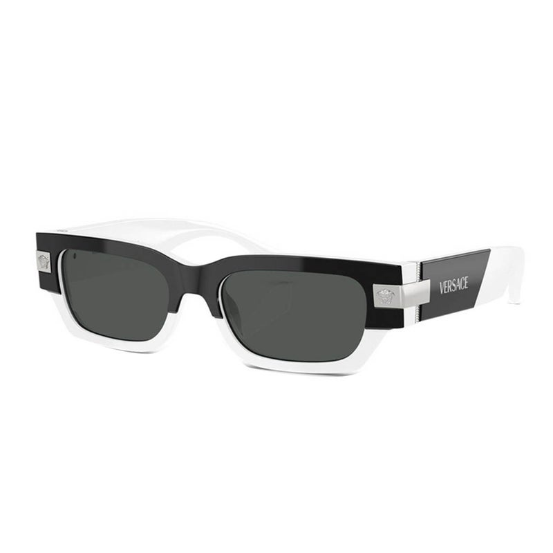 Versace Men's Sunglasses, Rectangle Shape, Size 53 - 545987 VE4465