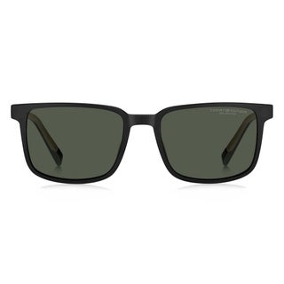 Tommy Hilfiger Men's Sunglasses, Rectangular Shape TH2145/CS - Black /Green