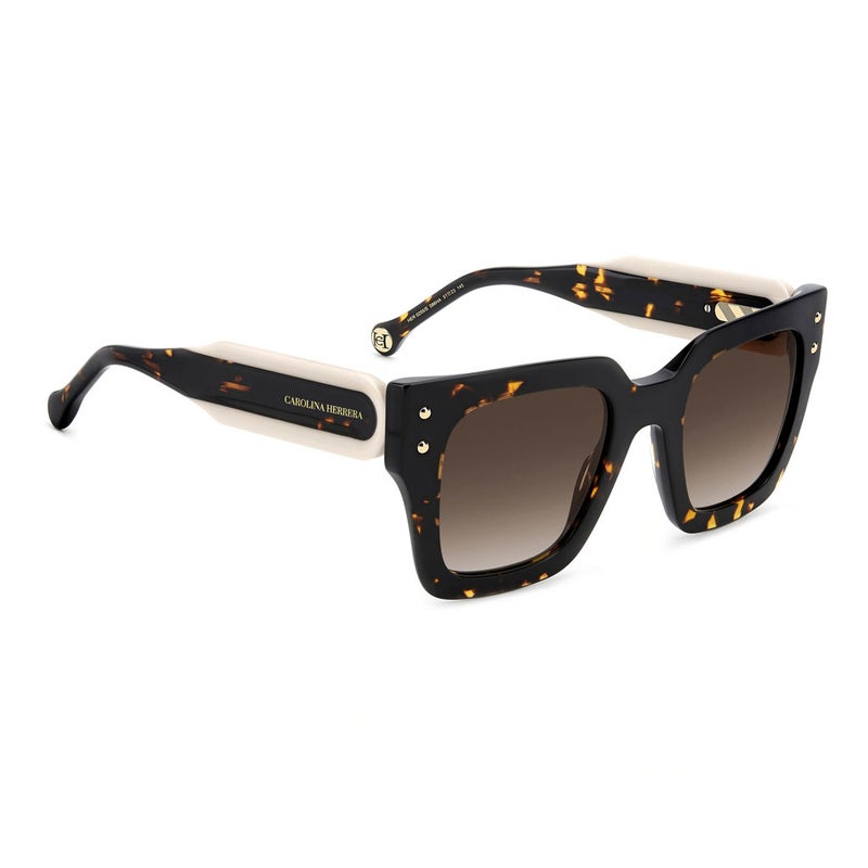 Carolina Herrera Woman's Sunglasses, Square Shape HER0255/S - Brown