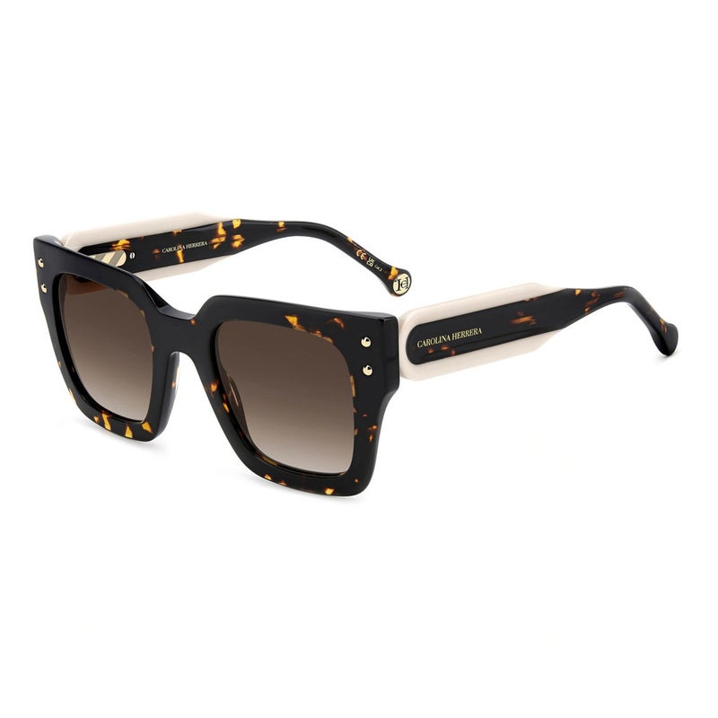 Carolina Herrera Woman's Sunglasses, Square Shape HER0255/S - Brown