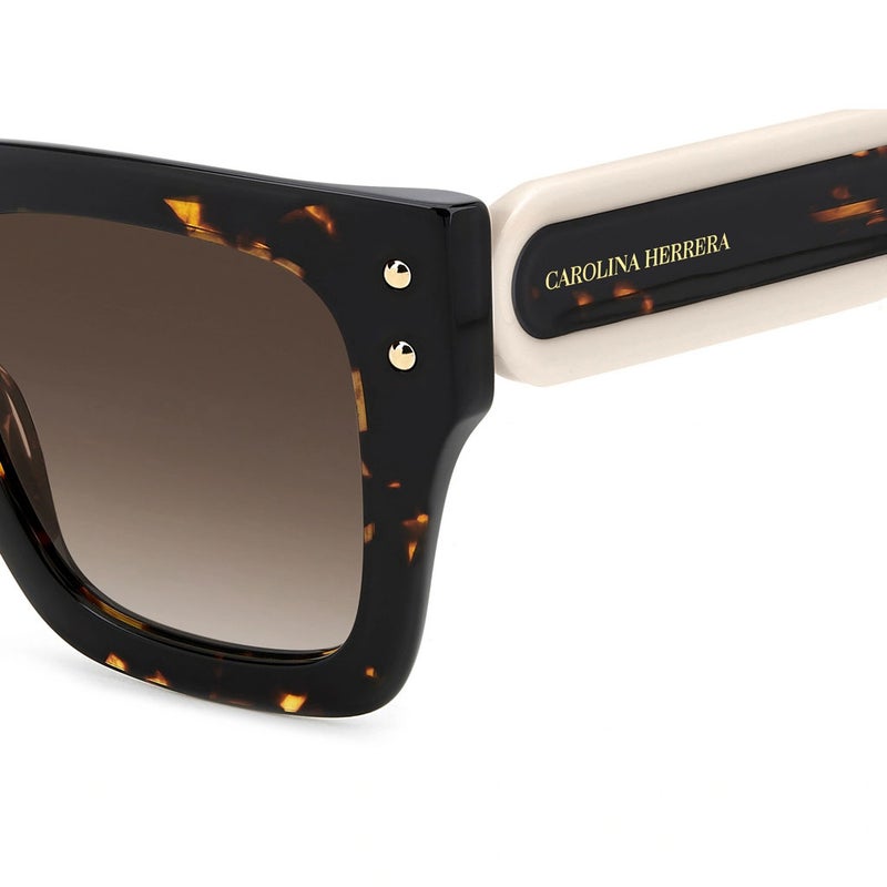 Carolina Herrera Woman's Sunglasses, Square Shape HER0255/S - Brown
