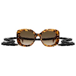 Carolina Herrera Woman's Sunglasses, Square Shape HER0254/S - Brown
