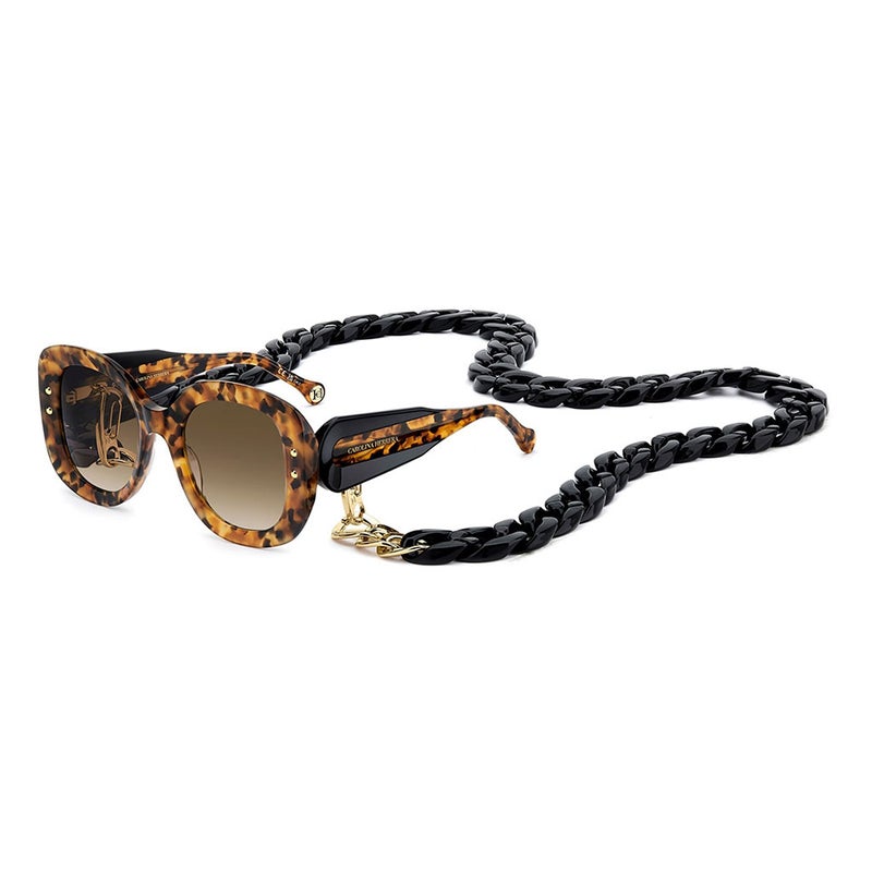 Carolina Herrera Woman's Sunglasses, Square Shape HER0254/S - Brown