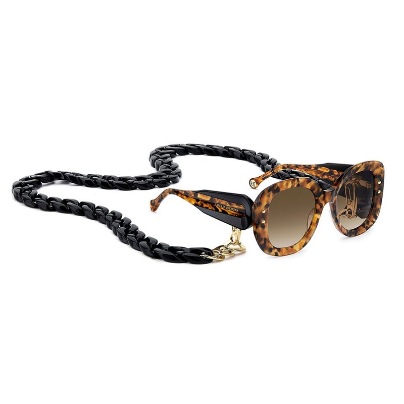 Carolina Herrera Woman's Sunglasses, Square Shape HER0254/S - Brown