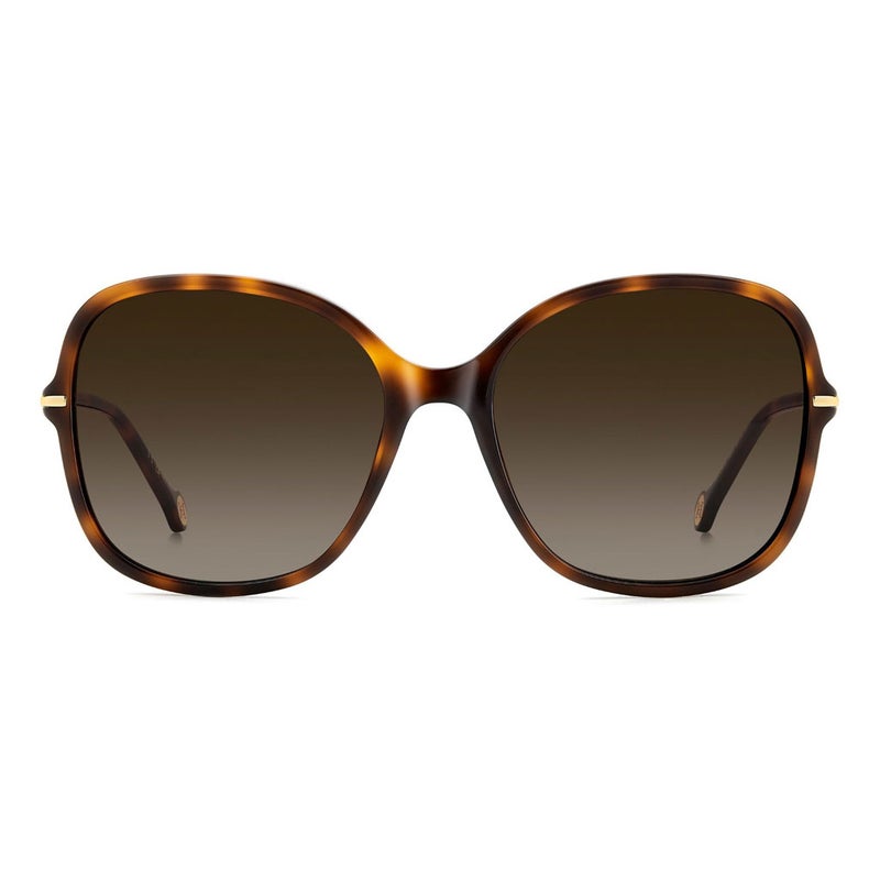 Carolina Herrera Woman's Sunglasses, Butterfly Shape HER0269/S - Brown