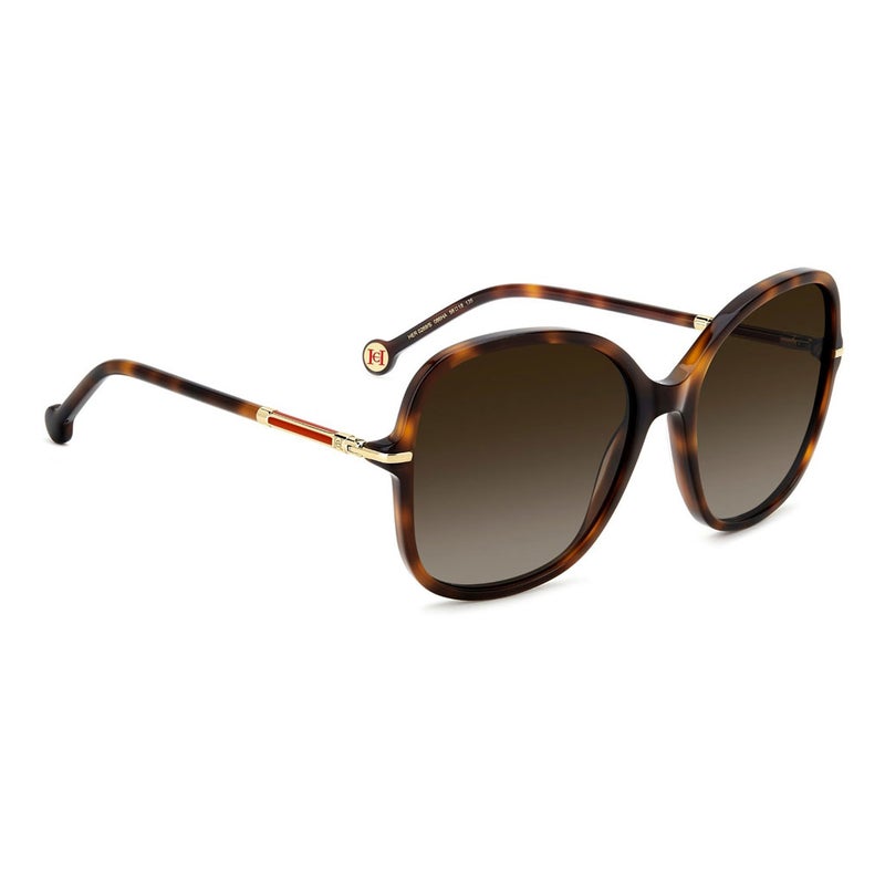 Carolina Herrera Woman's Sunglasses, Butterfly Shape HER0269/S - Brown