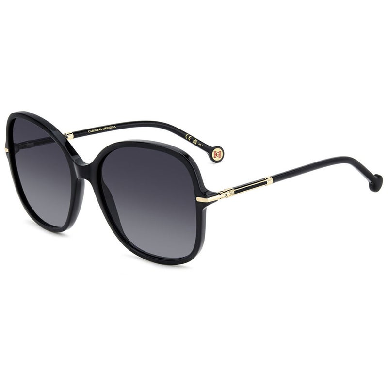 Carolina Herrera Woman's Sunglasses, Butterfly Shape HER0269/S - Black