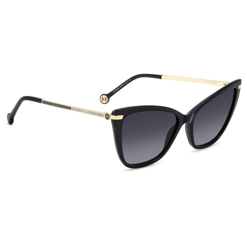 Carolina Herrera Woman's Sunglasses, Cat Eye Shape HER0262/S - Dark Grey