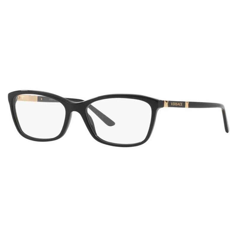 Versace Women's Optical Frame, Rectangle Shape, Size 54 - GB1 VE3186