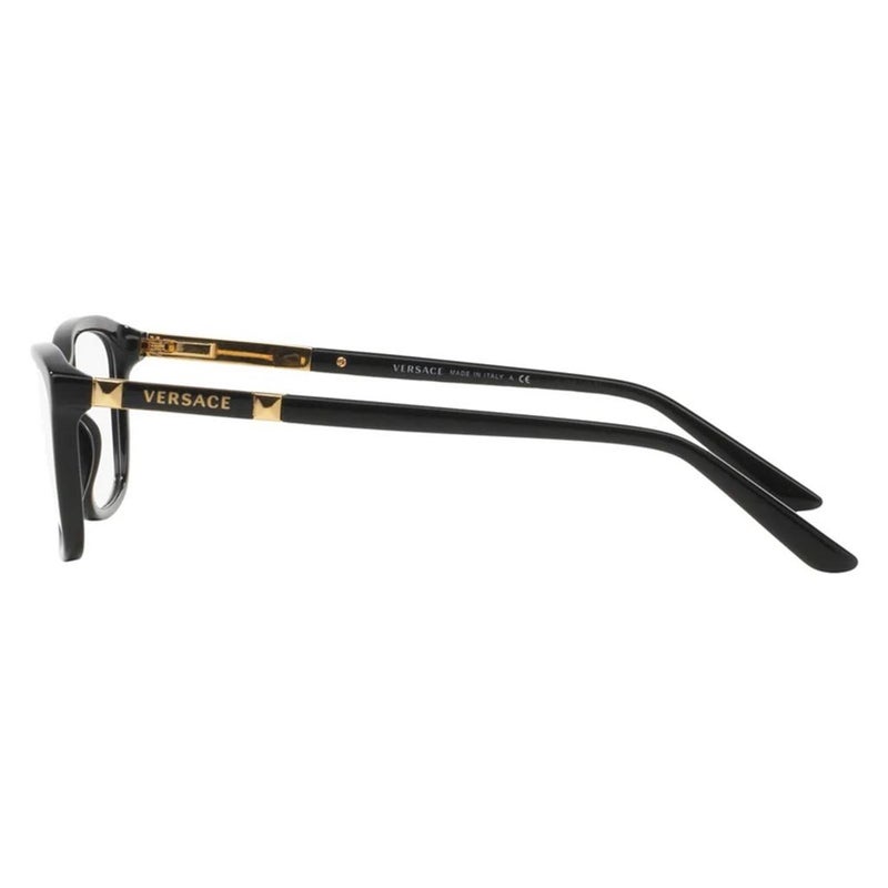 Versace Women's Optical Frame, Rectangle Shape, Size 54 - GB1 VE3186