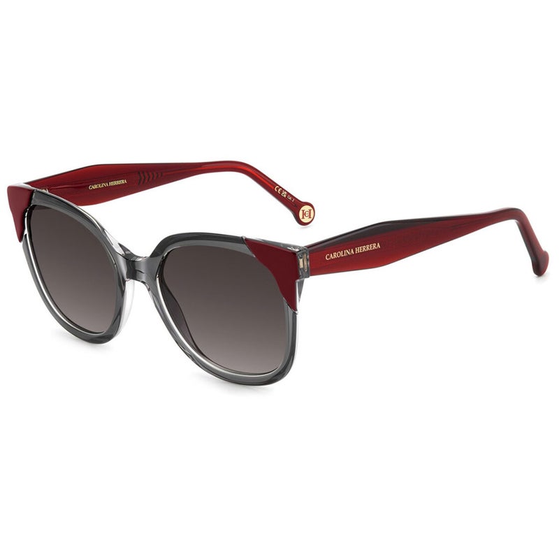 Carolina Herrera Woman's Sunglasses, Square Shape HER0289S - Dark Gray