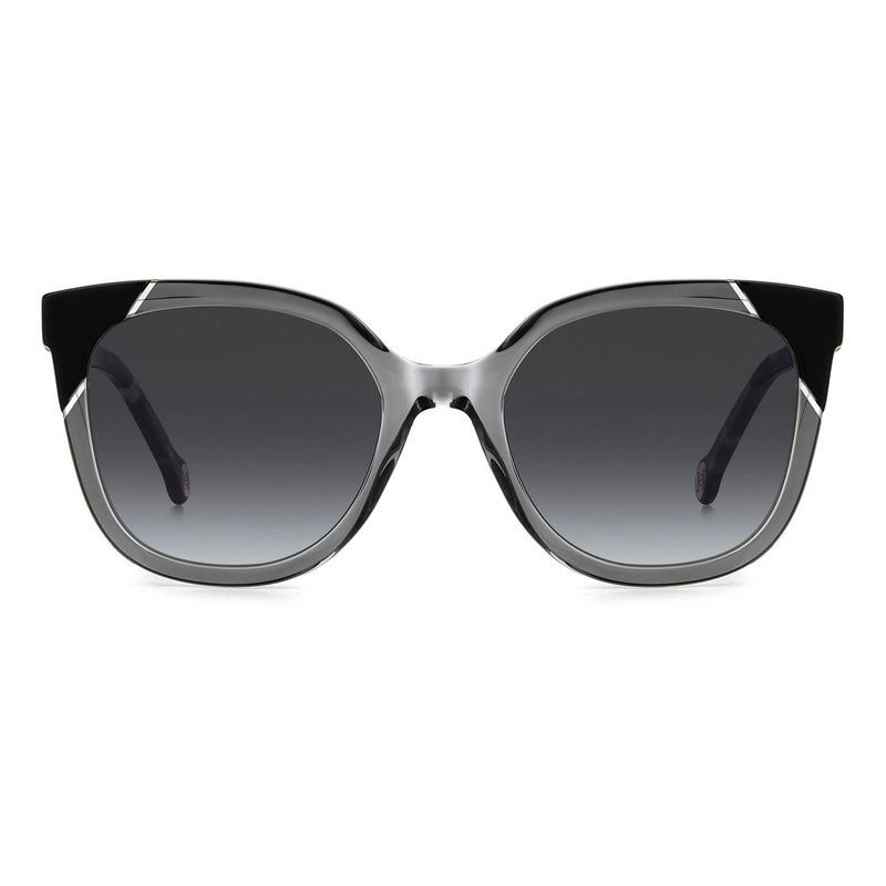 Carolina Herrera Woman's Sunglasses, Square Shape HER0289S - Gray Black