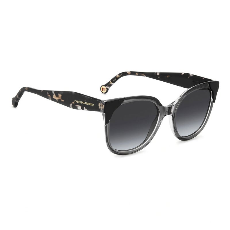 Carolina Herrera Woman's Sunglasses, Square Shape HER0289S - Gray Black