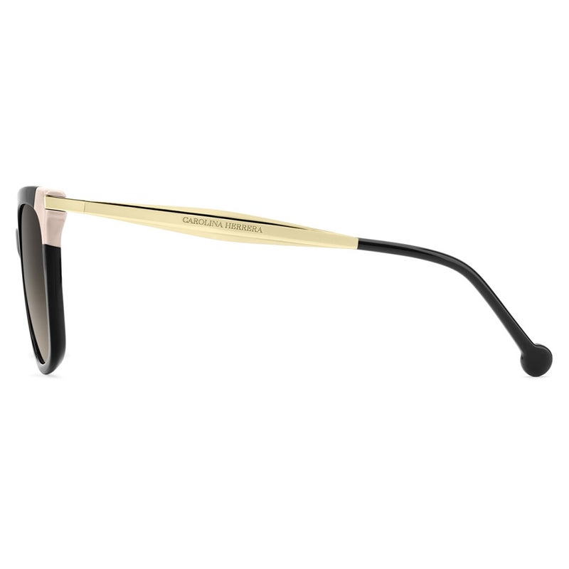Carolina Herrera Woman's Sunglasses, Cat Eye Shape HER0308S - Black