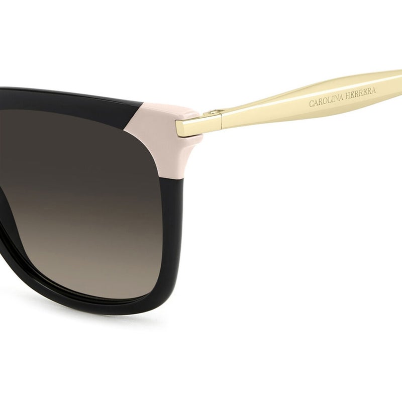 Carolina Herrera Woman's Sunglasses, Cat Eye Shape HER0308S - Black