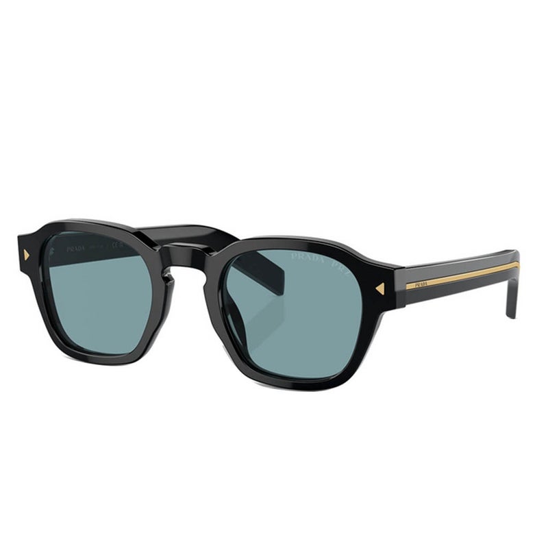 Prada Men's Sunglasses, Square Shape, Size 52 - 16K04D PR A16S 
