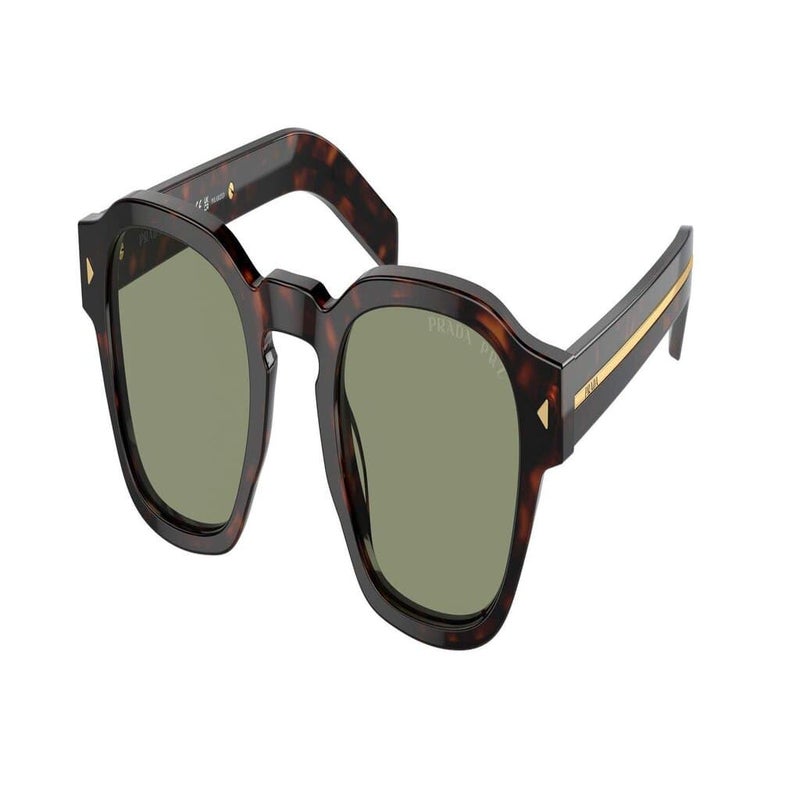 Prada Men's Sunglasses, Square Shape, Size 52 - 17N20G PR A16S