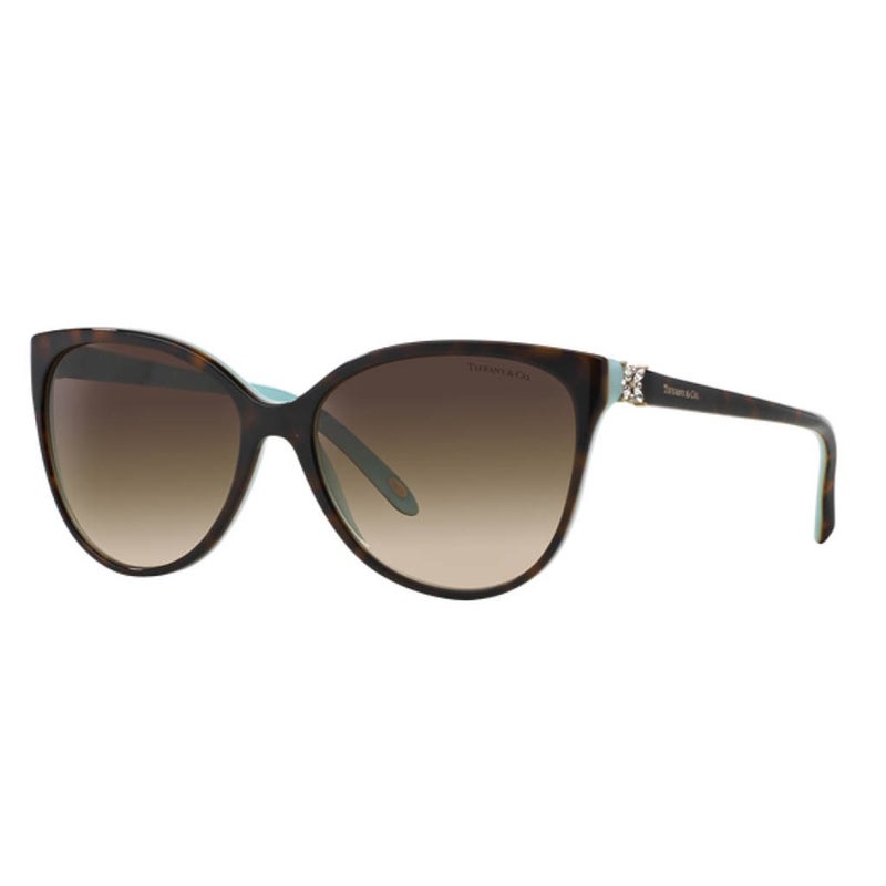 Tiffany Women's Sunglasses, Cat Eye Shape, Size 58 - TF4089B 81343B