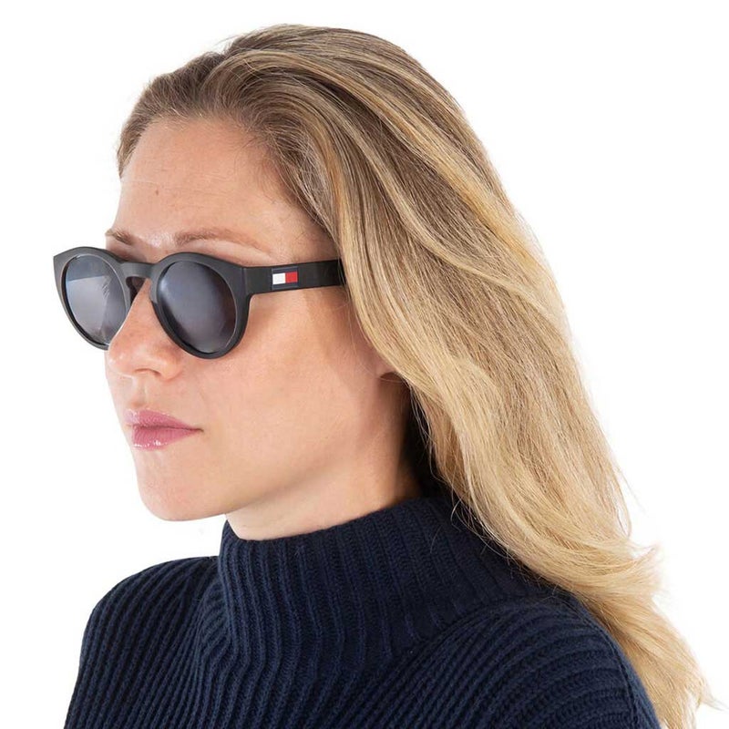 Tommy Hilfiger Men's Sunglasses, Oval Shape TH1555/S - Gray Mirror